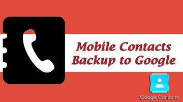 Google এ আপনার মোবাইল এর Contacts Number গুলো Backup রাখুন