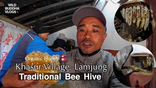 Local Bee Hive Honey || Kashur Village, Lamjung