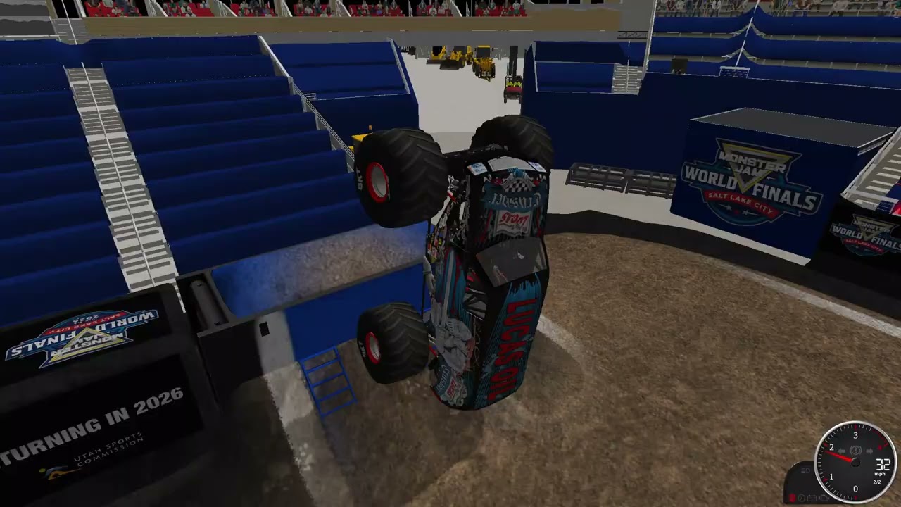 Lucas Oil Crusader Freestyle at Monster Jam World Finals 24 Ror