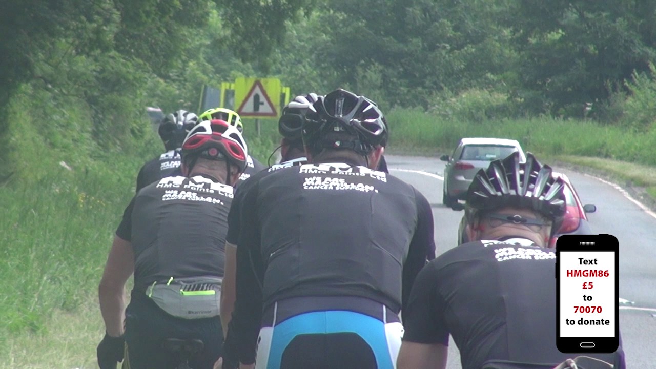 Morecambe to Scarborough Charity Bike Ride for Macmillan Cancer Support 2017