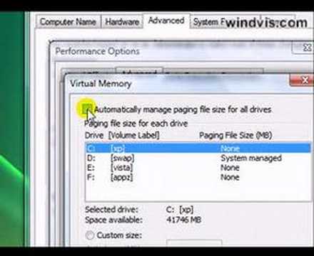 Using a partition for your swap file