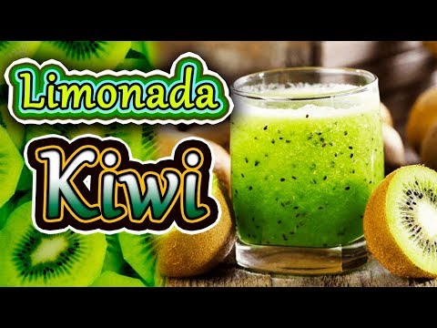Vídeo: Como Fazer Limonada De Kiwi