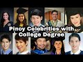 Filipino Celebrities with College Degree