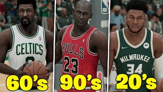 I Put The Greatest Player From Every Decade On The Same Team!