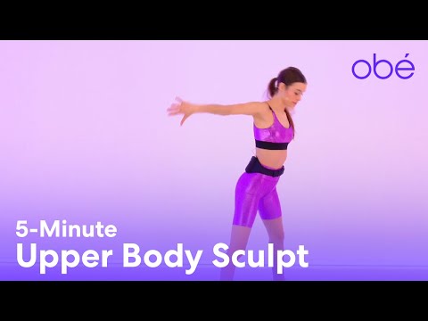 5 Minute Upper Body Sculpt | Exercises to Tone Your Arms