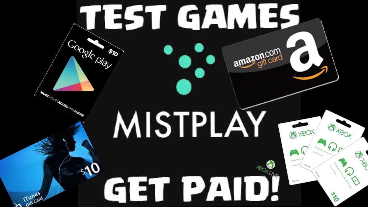 How To Test Games Get Paid With Gift Cards Youtube - https //www.mistplay.com robux