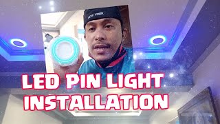 #JSONPROJEKS        3way LED ceeling pin light installation