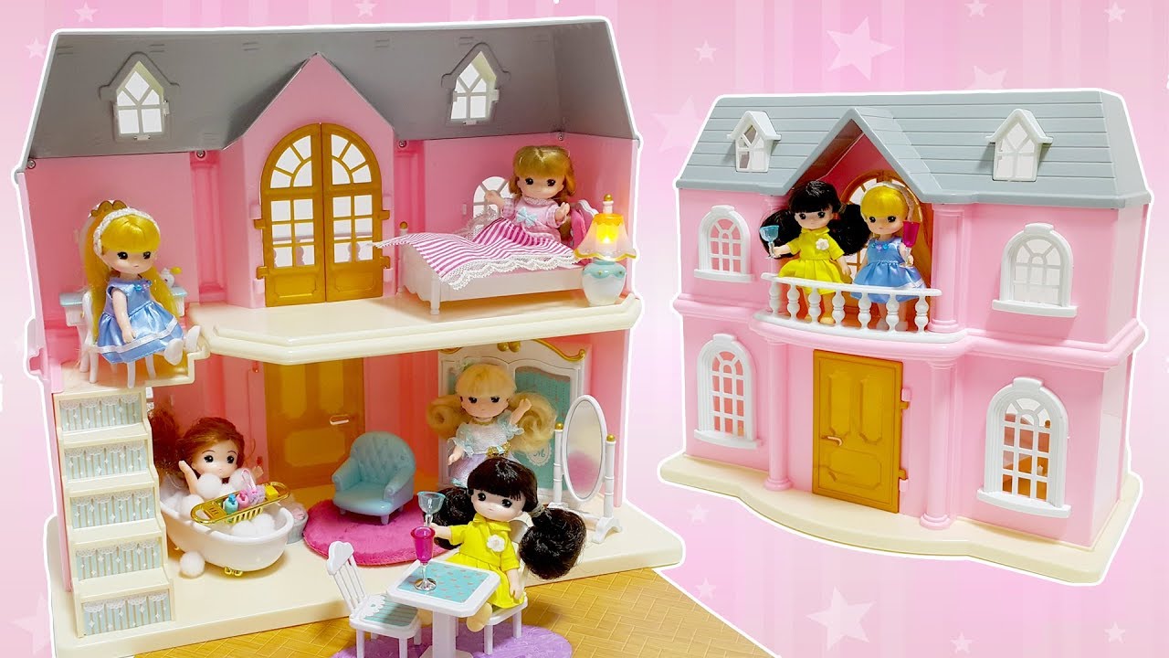 pink house toy
