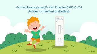 (German) Gebrauchsanweisung für den Flowflex SARS-CoV-2 Antigen Schnelltest(Selbstest)