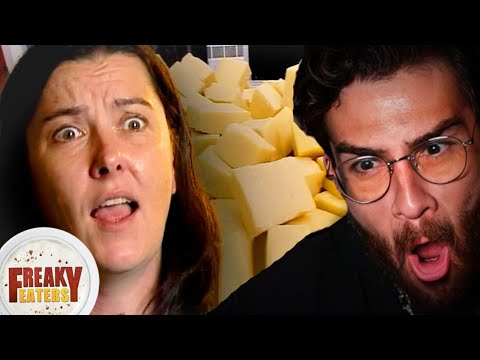 Thumbnail for Addicted To Cheese | Hasanabi reacts to Freaky Eaters (TLC)