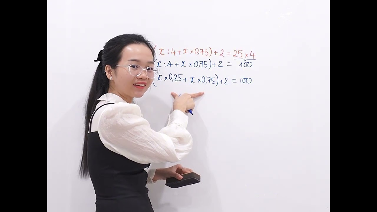 Toán 5: Lỗi sai thường gặp khi tìm x