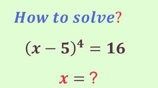 Wonderful Math Exponential Olympiad problem | rational equation | x=?