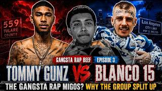 TOMMY GUNZ VS BLANCO 15 🔥 THE REAL STORY EXPOSED! | GANGSTA RAP BEEF DOCUMENTARY EP. 3