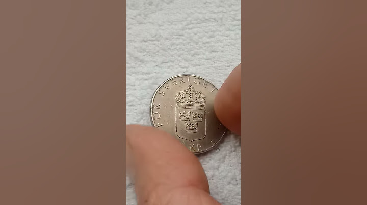 31. The following is a video of a beautiful 1 Krone coin of 1989 Carl XVI Gustaf Swedish
