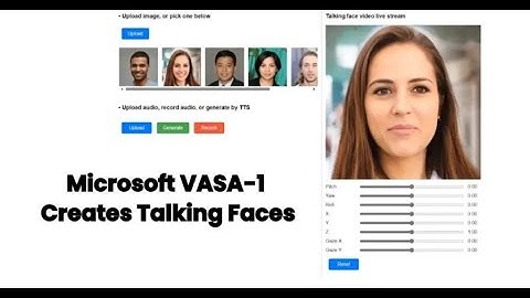 Microsoft New AI "VASA-1" Is STUNNING the Entire Industry! |Audio-Driven Talking Faces in Real Time