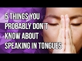 5 Things You Probably Don't Know About Speaking In Tongues — Ted Shuttlesworth Jr. // T4L #50