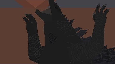 Godzilla Can Do Some Dancing and Walking | Godzilla stick nodes animation