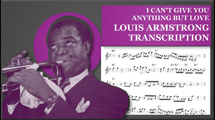 I Can't Give You Anything But Love Drums version - Drums performance video thumbnail