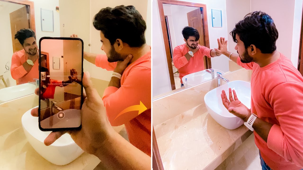Mirror Ghost Photography Tricks With Phone 🔥 #shorts