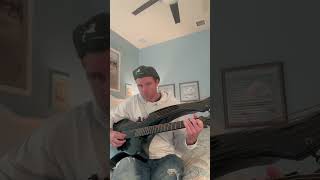 Emerald Ambassador James Straley and his newly acquired Synergy X20 harp guitar!