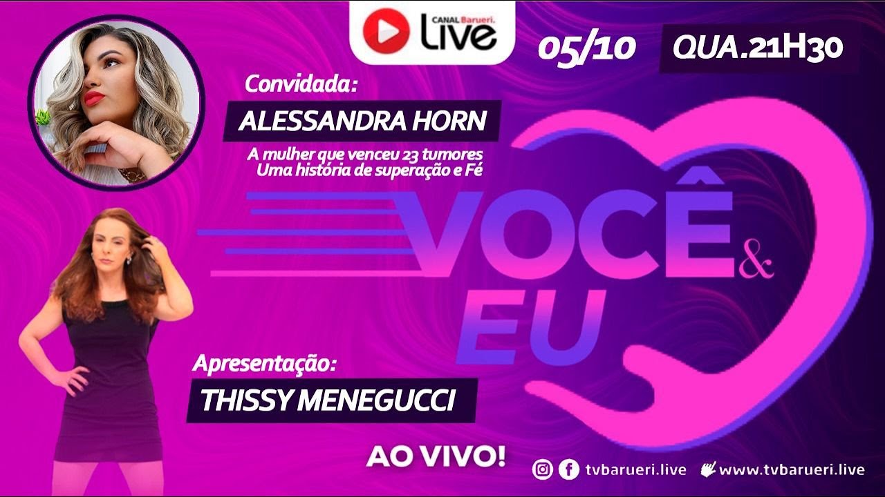 Uma História De Superação E Fé | Você E Eu Com Thissy Menegucci