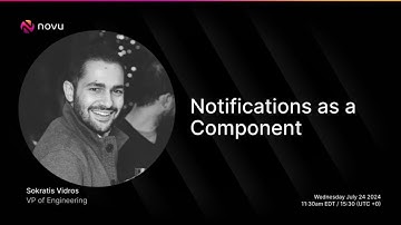 Notifications as a Component