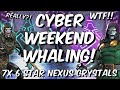 7x 6 Star Nexus Crystal Opening - CYBER WEEKEND WHALING!!! - Marvel Contest of Champions