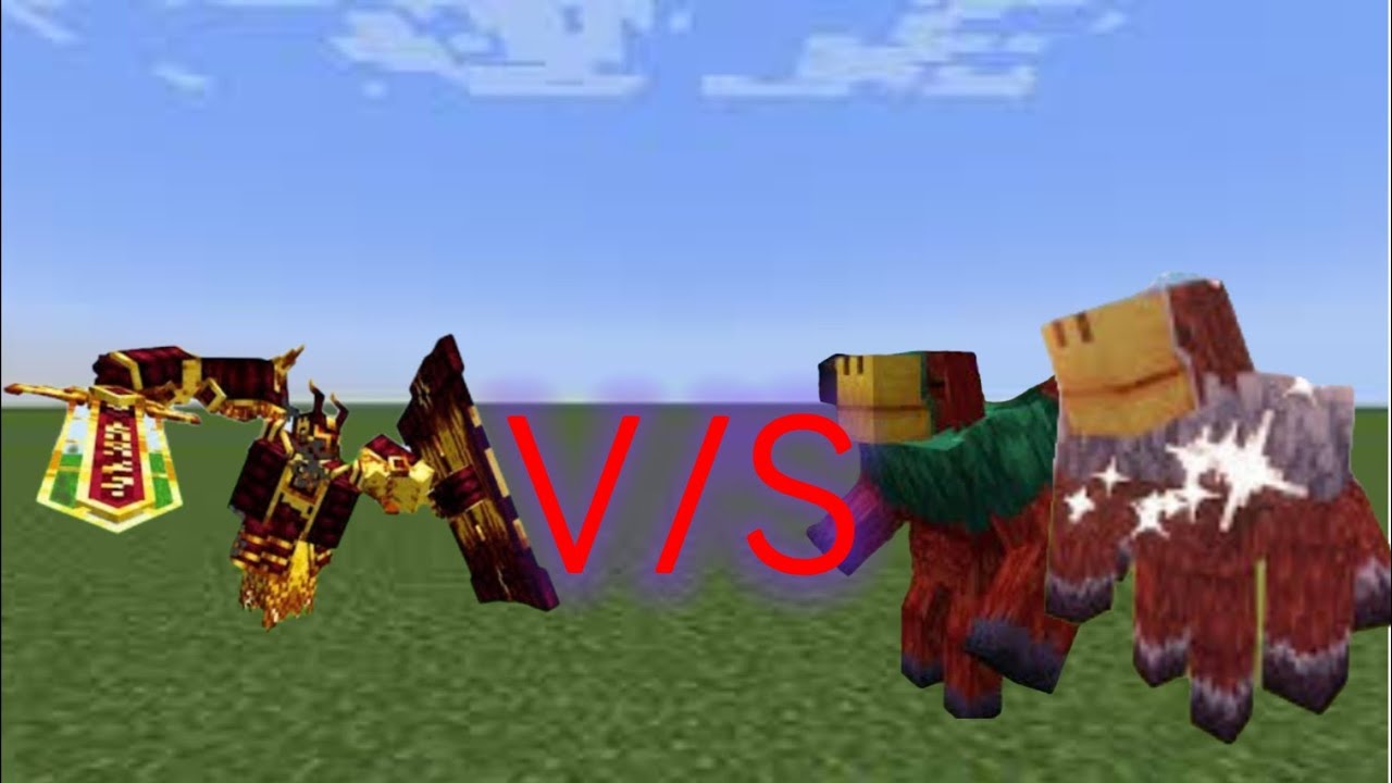 Ignis Vs Super Sniffer and Ultra Sniffer|Minecraft Bedrock mob battles