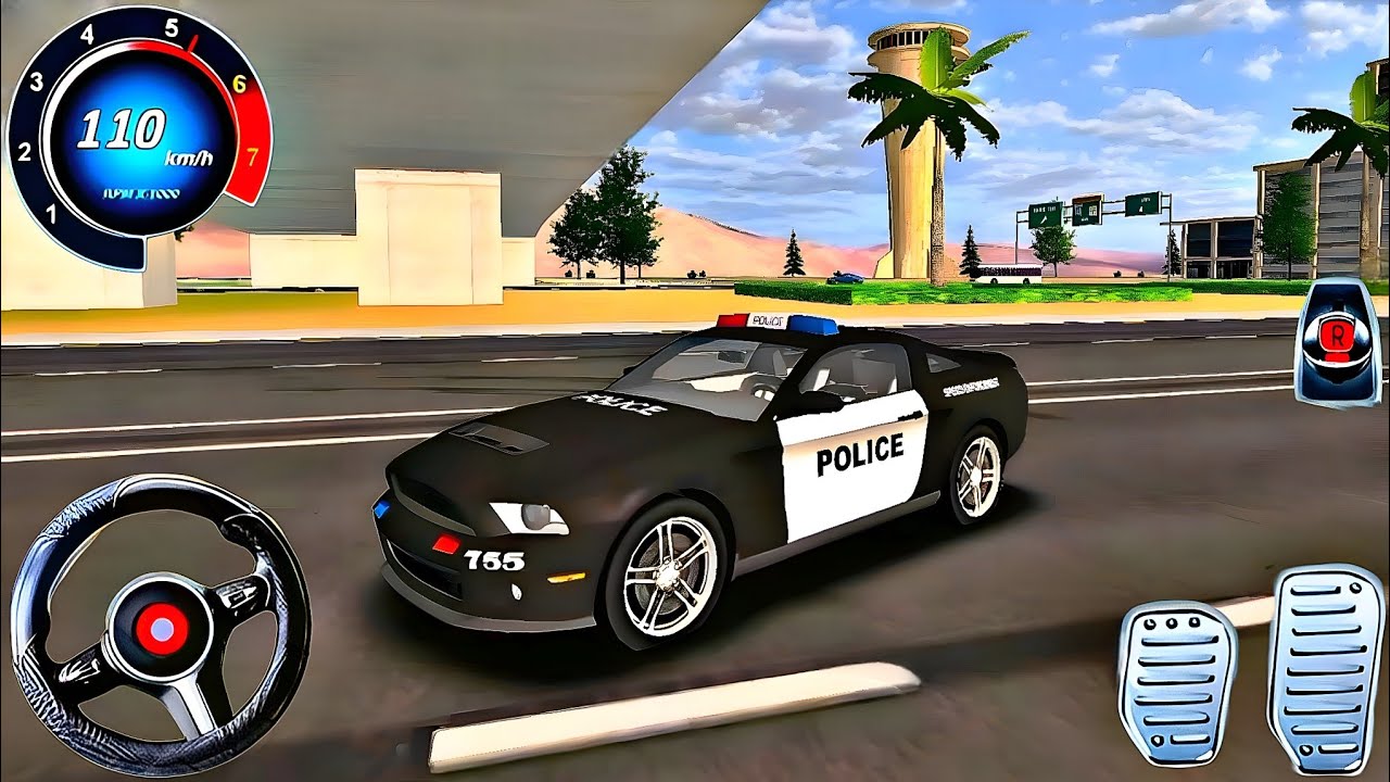 Police Car Chase Cop Simulator 3D ; Racing Cars Catch By Thief & Offroding Games In Android Gameplay