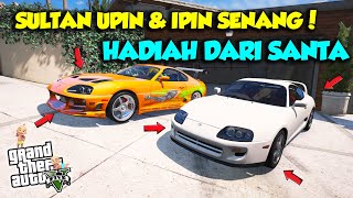 Sultan Upin Ipin Gembira Dapat Mobil Hadiah Supra Mk4 Modif Dari Santa Gta 5 Mod Upin Ipin