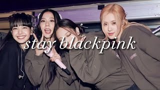 (BLACKPINK♡) stay (letra fácil easy lyrics)(line distribution) 4K