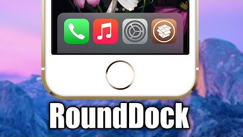 RoundDock - iOS 8 Jailbreak Cydia Tweak