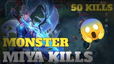 Almost SAVAGE!! Monster Sidelane Miya with LifeSteal Build Be Like - Build Top 1 Global Miya ~ MLBB