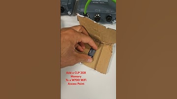 Add a CLP 2GB Memory to a Siemens SCALANCE W700 Wifi Access Point
