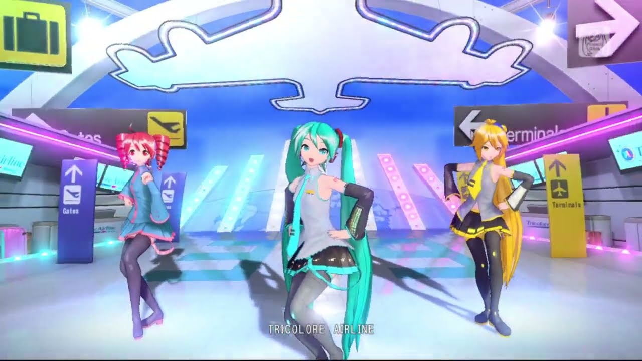 【Triple Baka】Tricolore Airline【Project Diva MV】