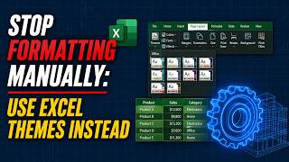 Stop Formatting Manually: Use Excel Themes Instead