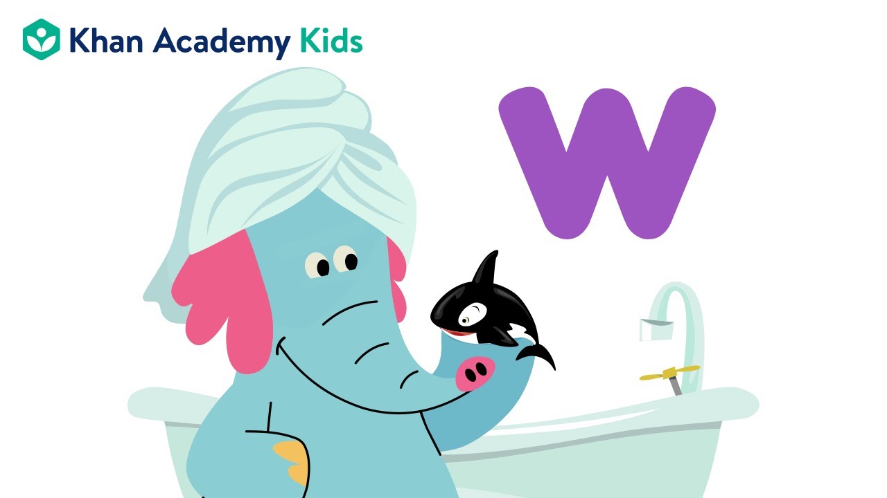 The Letter W | Letters and Letter Sounds | Learn Phonics with Khan Academy Kids