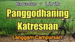 Karaoke Langgam || Panggodhaning Katresnan || Ki Susilo Thengkleng
