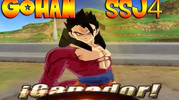 Gohan SSJ4 Vs Zarbon Saiyajin - DBZBT3 MOD