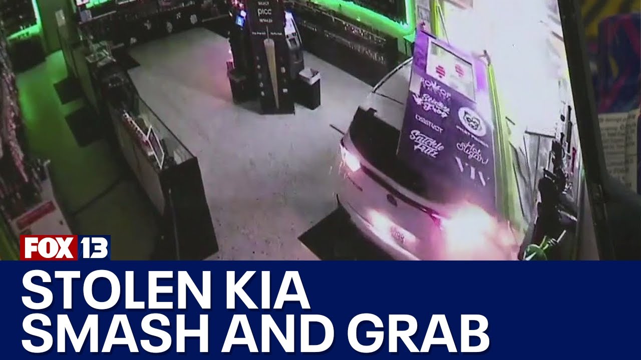 Everett pot shop the latest target of early morning crash and grab | FOX 13 Seattle