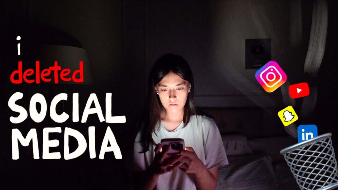 I DELETED SOCIAL MEDIA FOR A WEEK *documentary*