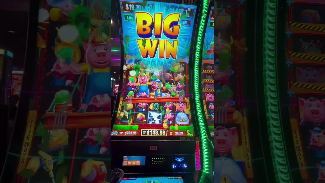 cuan win 777 Big Line Hit on Huff N Puff! casino shorts slot