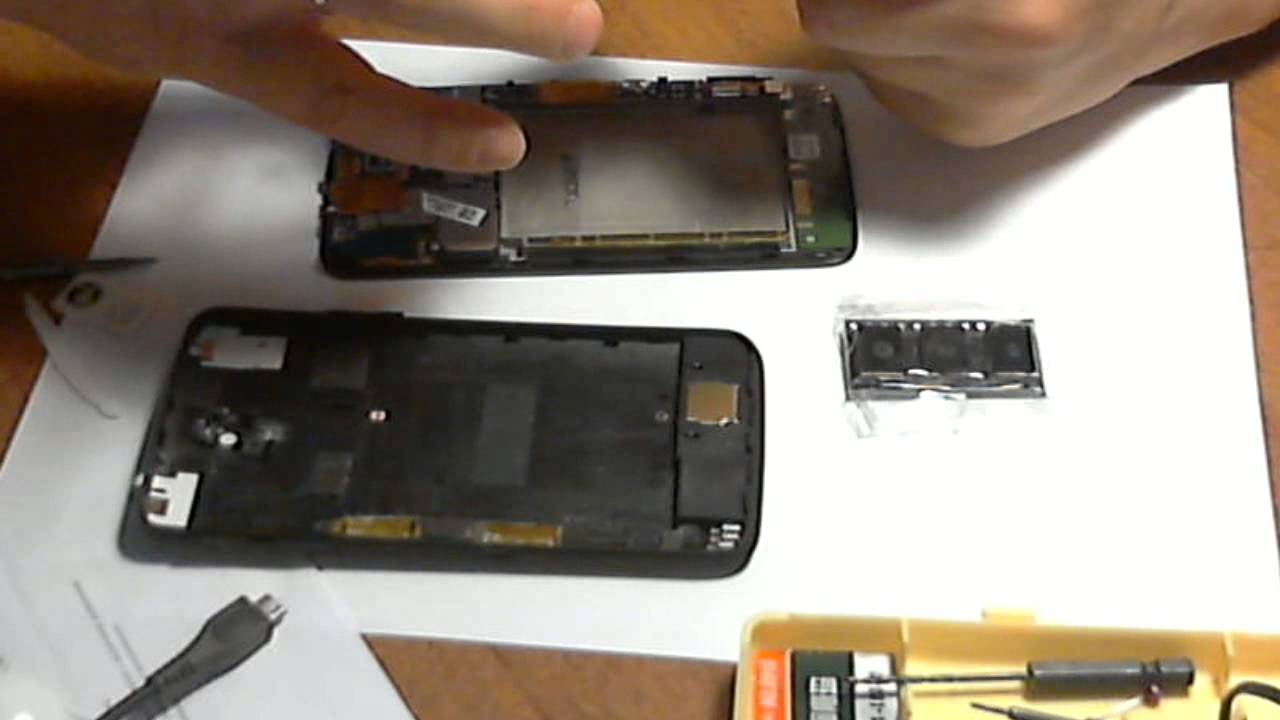 сборка  one touch 8008D