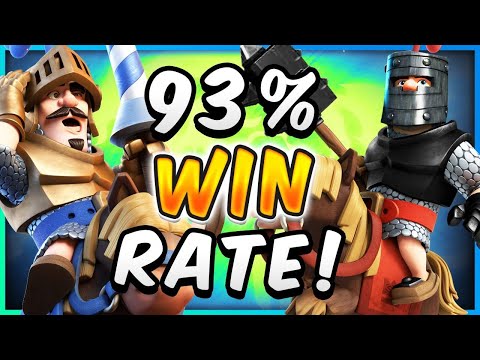 93% WIN RATE! BEST DOUBLE PRINCE DECK — Clash Royale