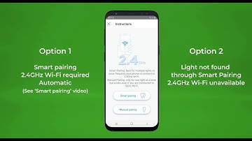 4lite Wiz Connected  - Manually Pair