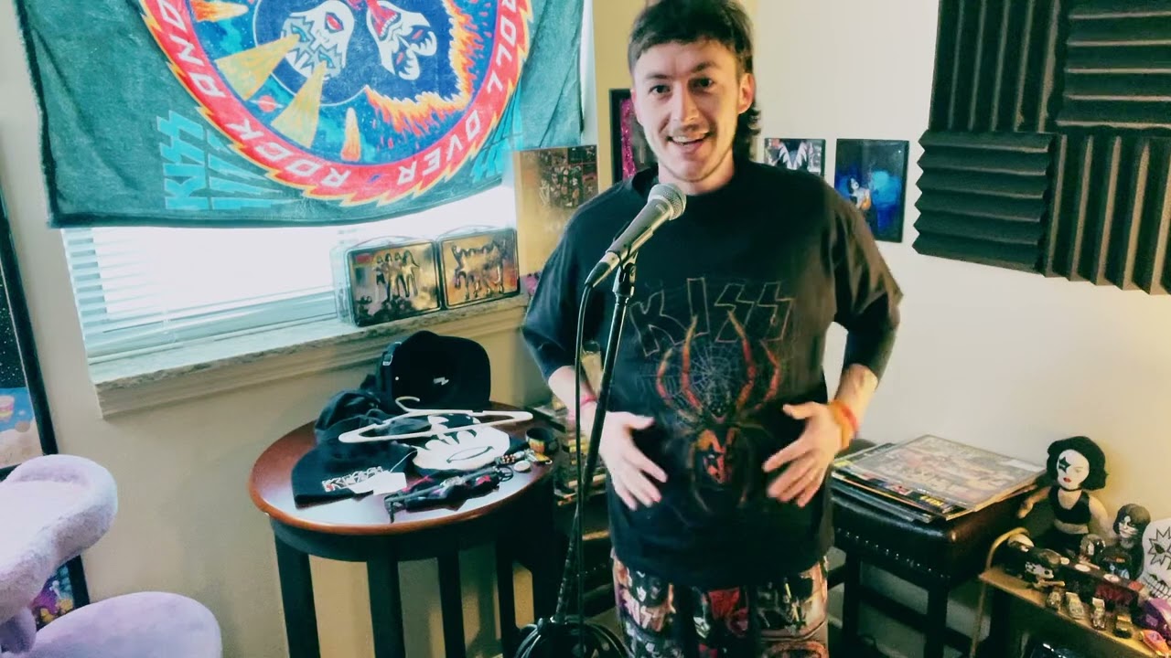 Wearing Every Piece of KISS Merch I Own | Kollection Drop Episode 2