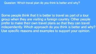 TOEFL IBT Speaking Section - A Sample screenshot 5