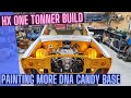 More dna candy basecoat  fitting up the panels  hx one tonner build