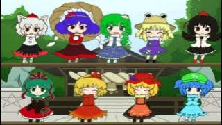Touhou - Kurutto Mawatte Ikkaiten PV!! {1080p}