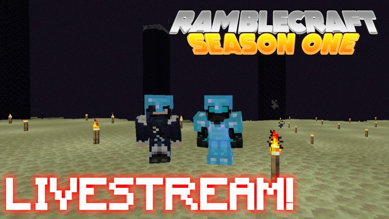 END BUSTING! With Attelantice! - RambleCraft Livestream